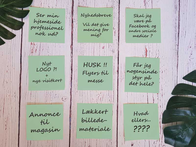 Få hjælp til din markedsføring som behandler eller terapeut hos Signature Design.