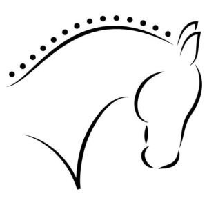 Heste logo designet og tegnet af Signature Design - grafisk design i Silkeborg og Ikast