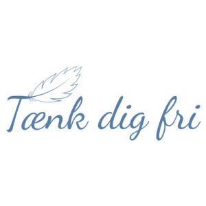 Psykoterapeut Tænk Dig Fri logo designet og tegnet af Signature Design - grafisk design i Silkeborg og Ikast