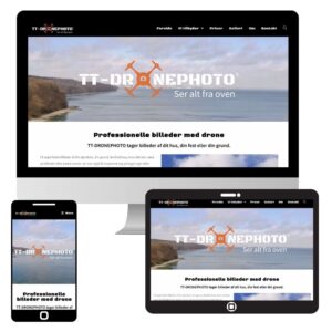 Professionel hjemmeside designet af Signature Design - Få en hjemmeside med fokus på brugervenlighed og SEO.