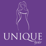 Unique kjoler - Logo designet af Carolina Søndergaard fra Signature Design.