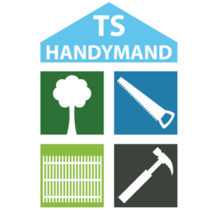 Logo designet for TS Handymand, tømrer og handymand i Silkeborg.
